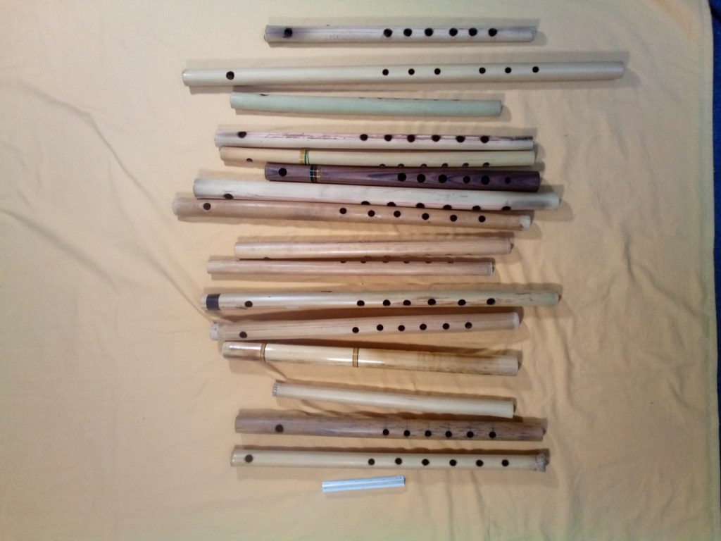 Flautas traveseras bolivianas